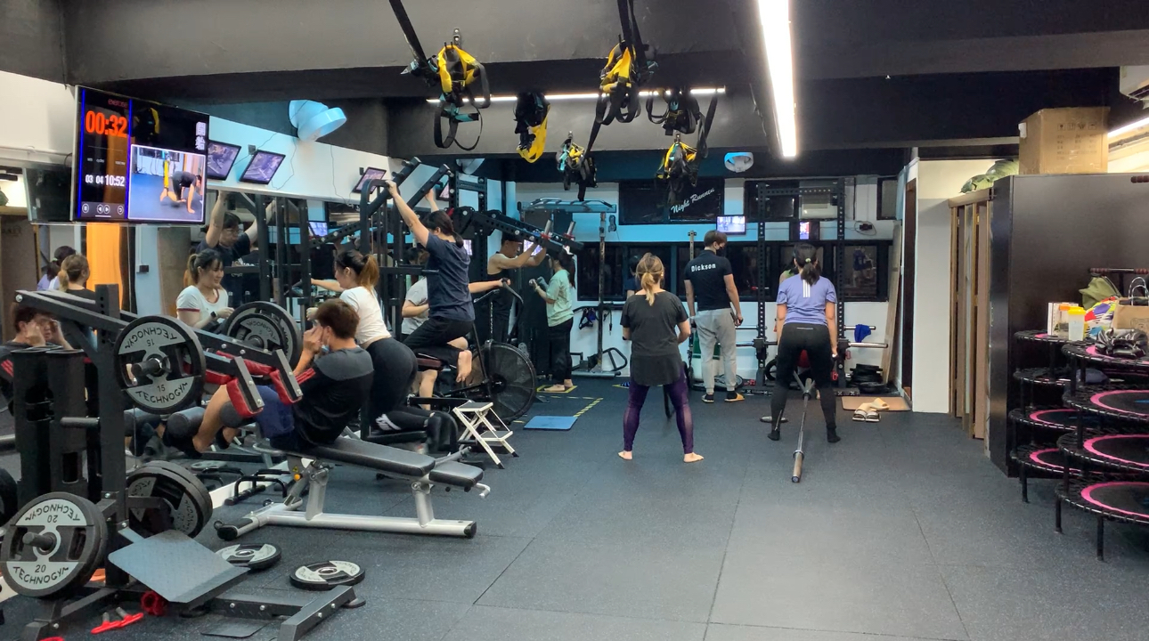 小組訓練氣氛 Native Fitness 荔枝角