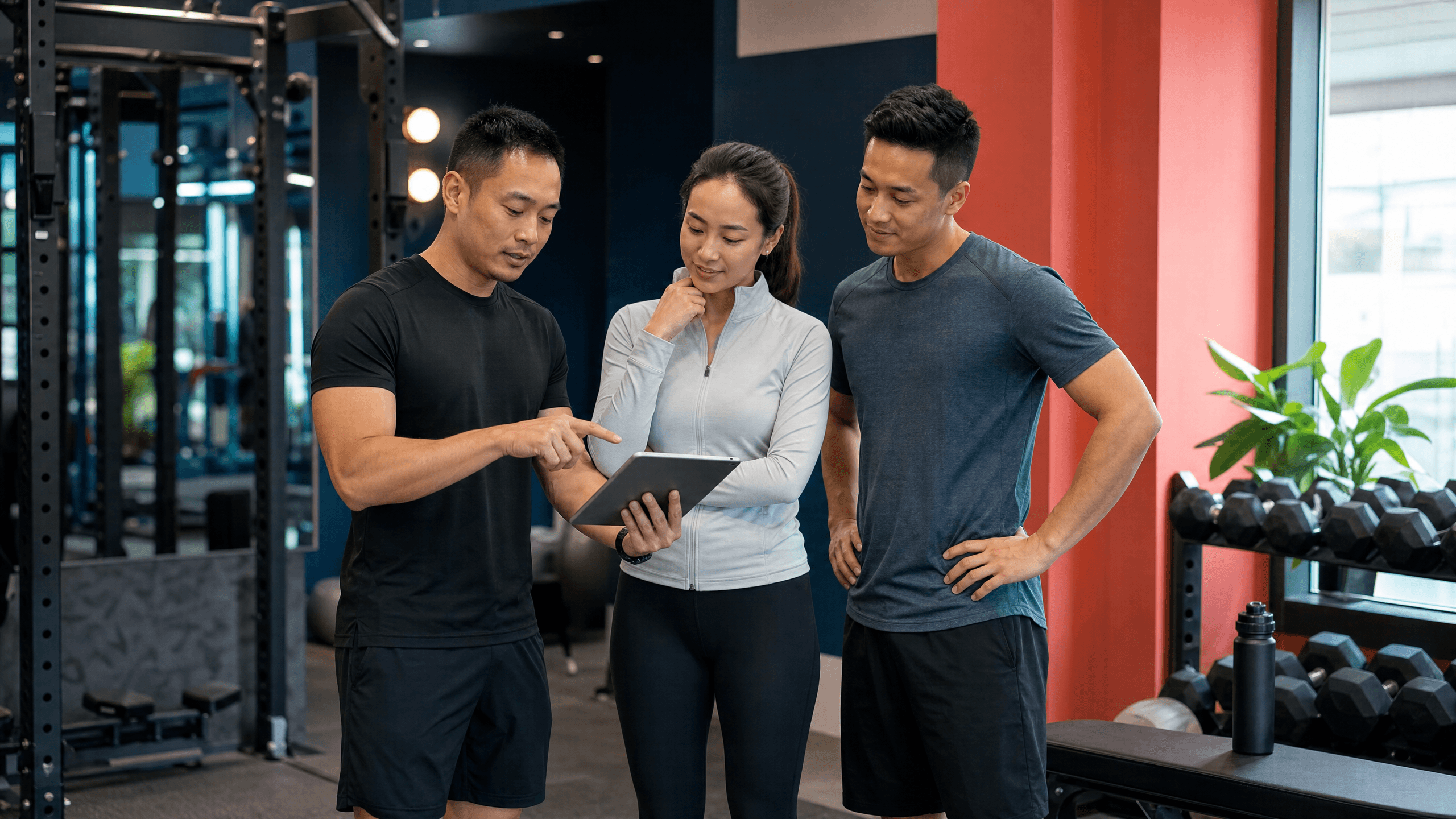 荔枝角 Native Fitness 私人教練與學員評估